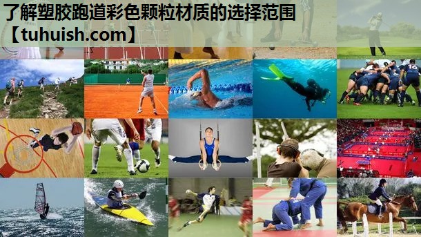 了解塑胶跑道彩色颗粒材质的选择范围